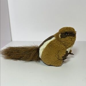 Folkmanis Puppets 2015 Realistic Mini Chipmunk Plush Finger Puppet Toy 5 inch